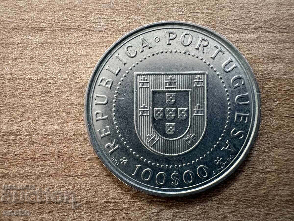 Πορτογαλία - 100 εσκούδος (1990) - 350 γρ. από ανάκτηση Πορτογαλία - 100 εσκούδος (1990) - 350 γρ. από ανάκτηση