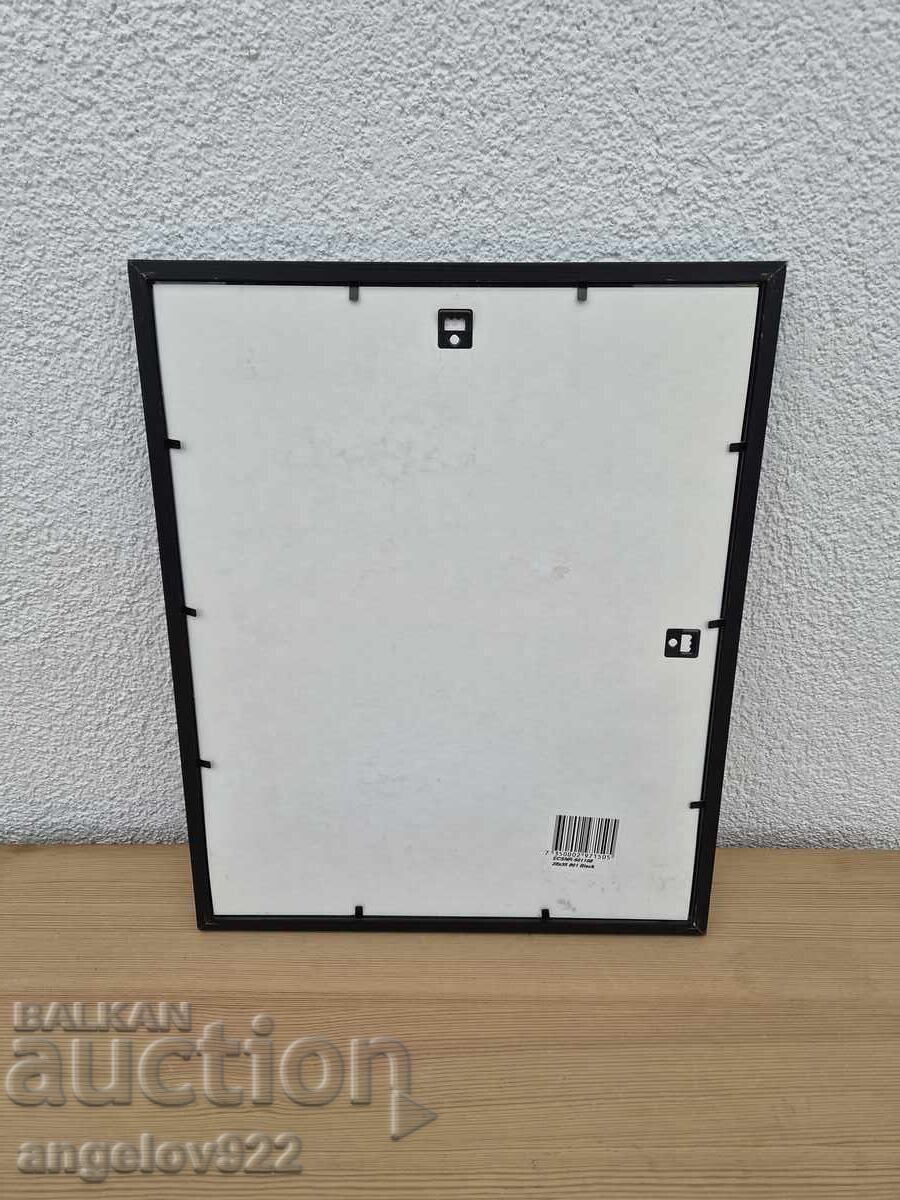 Рекламен плакет в дървена рамка със стъкло!!! - 5