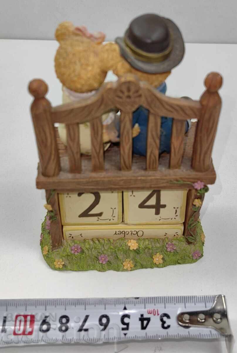 DUO ÎNDRĂGOSTIT URSULEȚ URSULEȚI ÎNDRĂGOSTIT FIGURINĂ FIGURĂ CALENDAR - 5