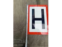 Placă emailată din Elveția