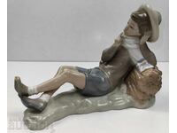 ΜΕΓΑΛΟ ΠΟΡΣΕΛΑΝΙΝΟ ΑΓΑΛΜΑΤΙΔΙΟ ΦΙΓΟΥΡΑ ΓΛΥΠΤΟ ΜΕ ΣΗΜΕΙΩΣΗ