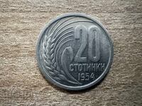 Bulgaria - 20 de stotinki (1954)