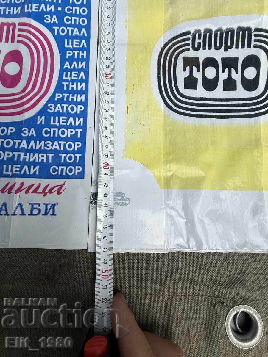 Auction  Sports Toto Bag from the Socialist Era