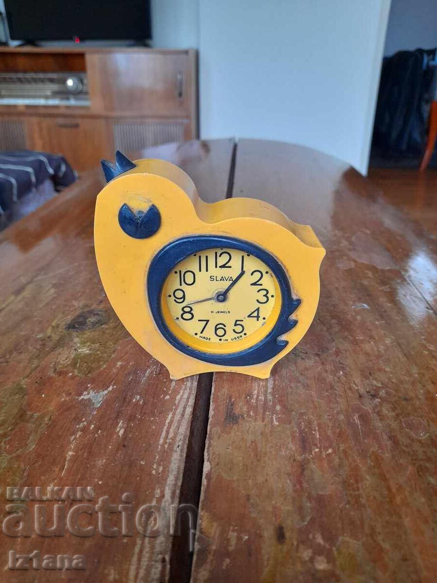 Επιτραπέζιο ρολόι, ξυπνητήρι SLAVA, SLAVA