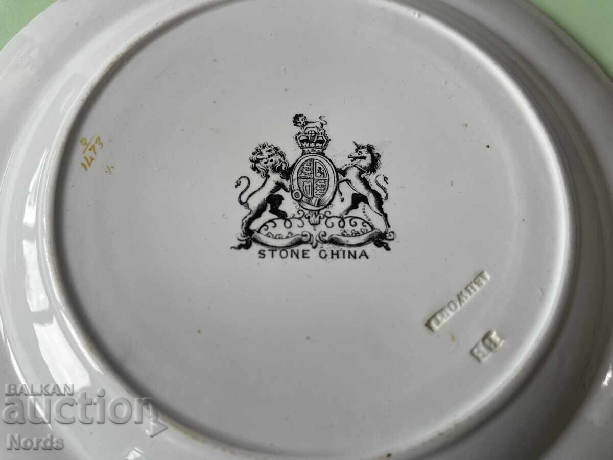 Αγγλική πιατέλα αντίκα - 5