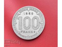 Καμερούν-100 φράγκων 1968