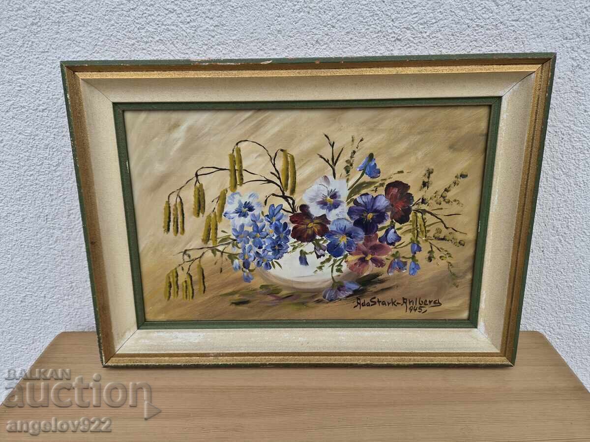 Πρωτότυπη ελαιογραφία σε καμβά!!! με τιμή € 1.50 | 2.93 BGN