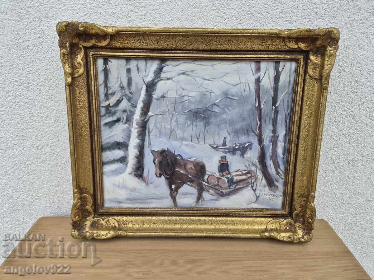 Πρωτότυπη ελαιογραφία στο φέιζερ!!! με τιμή € 3.50 | 6.85 BGN Πρωτότυπη ελαιογραφία στο φέιζερ!!! με τιμή € 3.50 | 6.85 BGN