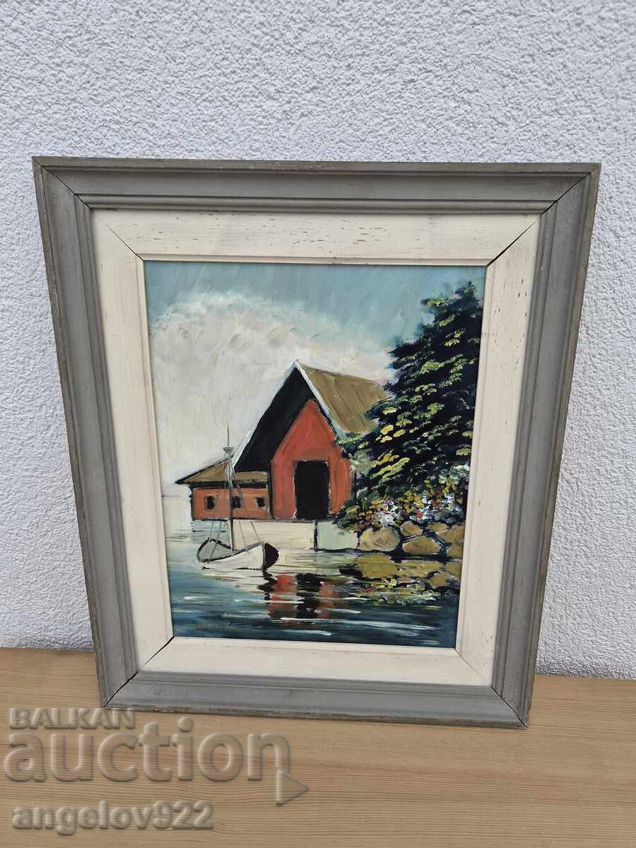 Auction Original oil painting on phaser!!! Auction Original oil painting on phaser!!!