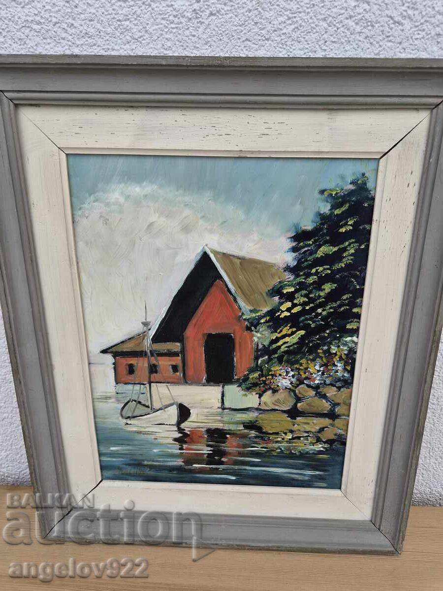 Original oil painting on phaser!!! - 5 Original oil painting on phaser!!! - 5