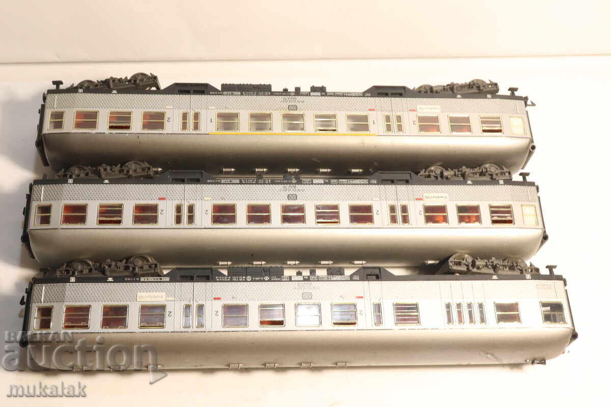 FLEISCHMANN H0 1/87 WAGON TRAIN CARRIAGE JP LOT 3 PCS - 5 FLEISCHMANN H0 1/87 WAGON TRAIN CARRIAGE JP LOT 3 PCS - 5