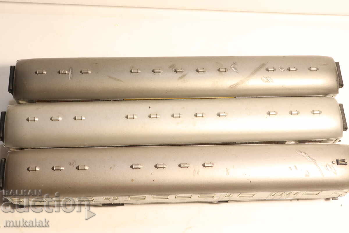 FLEISCHMANN H0 1/87 WAGON TRAIN CARRIAGE JP LOT 3 PCS - 6 FLEISCHMANN H0 1/87 WAGON TRAIN CARRIAGE JP LOT 3 PCS - 6