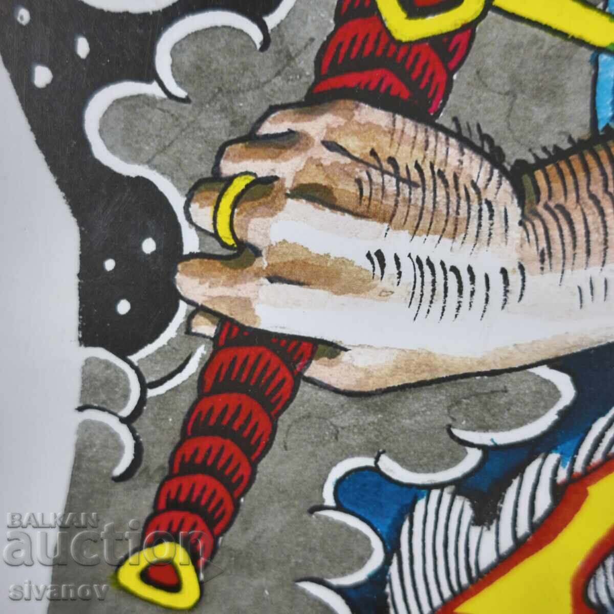 Livrarea Iliean Nicolov NEO tablou înrămat #6364