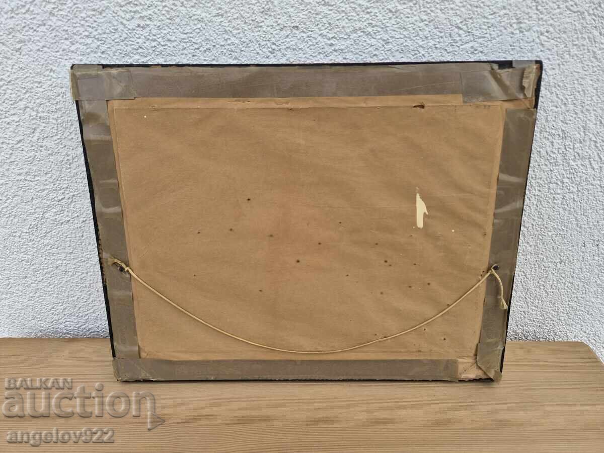 Beautiful decoupage picture on fiberboard!!! - 6 Beautiful decoupage picture on fiberboard!!! - 6