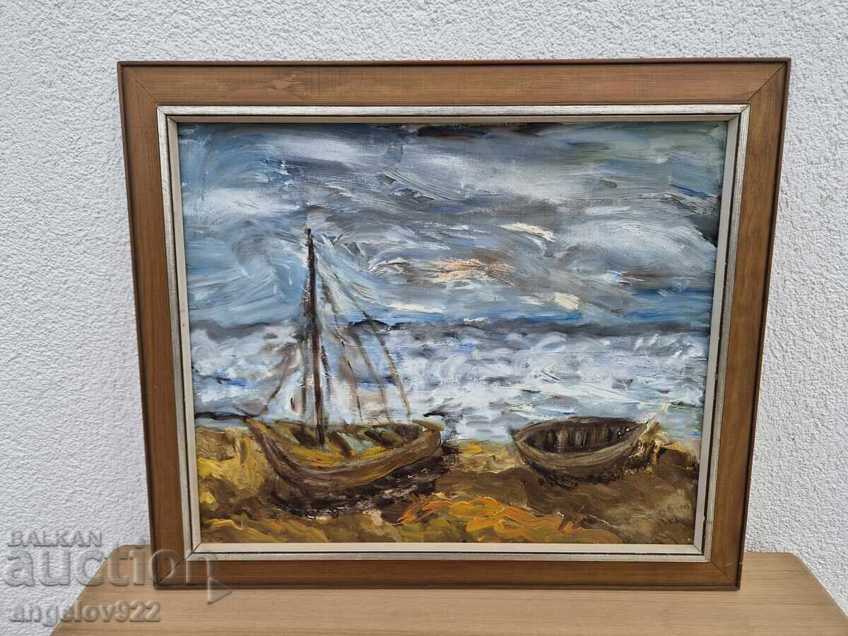 Πρωτότυπη ελαιογραφία σε καμβά!!! με τιμή € 0.01 | 0.02 BGN