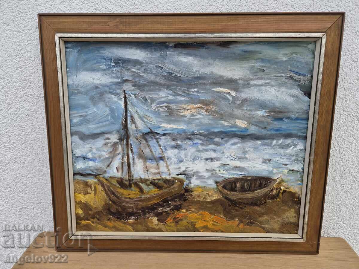 Δημοπρασία Πρωτότυπη ελαιογραφία σε καμβά!!!