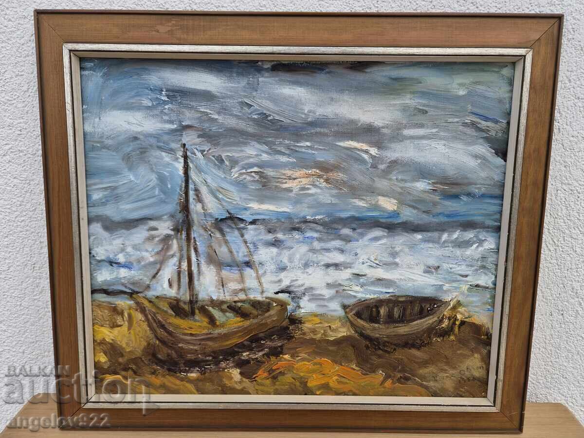 Παράδοση Πρωτότυπη ελαιογραφία σε καμβά!!!