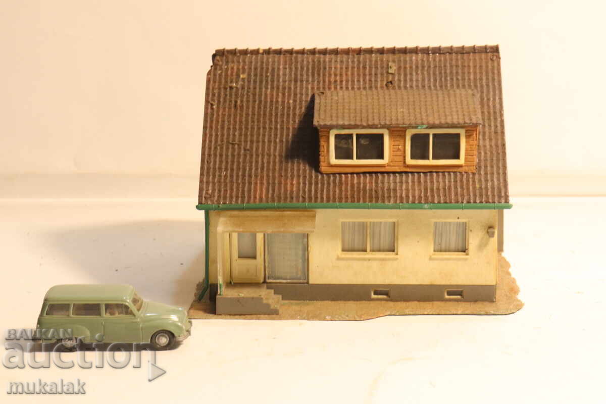 FALLER? KIBRI? VOLLMER H0 1/87 ΣΠΙΤΙ ΚΤΙΡΙΟ ΒΑΓΟΝΙ ΤΡΕΝΟ ΣΙΔΗΡΟΔΡΟΜΟΣ