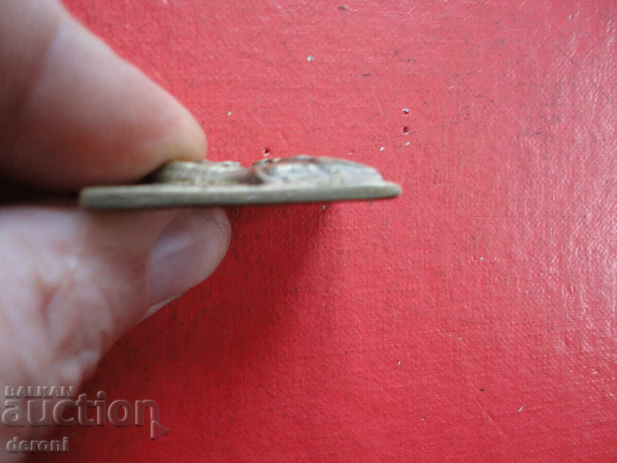 Αρχαίο μικρό μπρούτζινο εικονίδιο 1 - 5