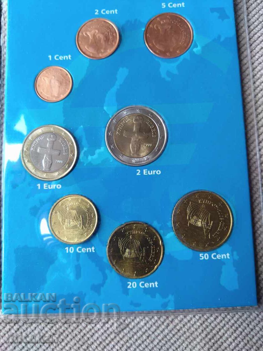 Livrarea Set de euro-monede 2008, Cipru