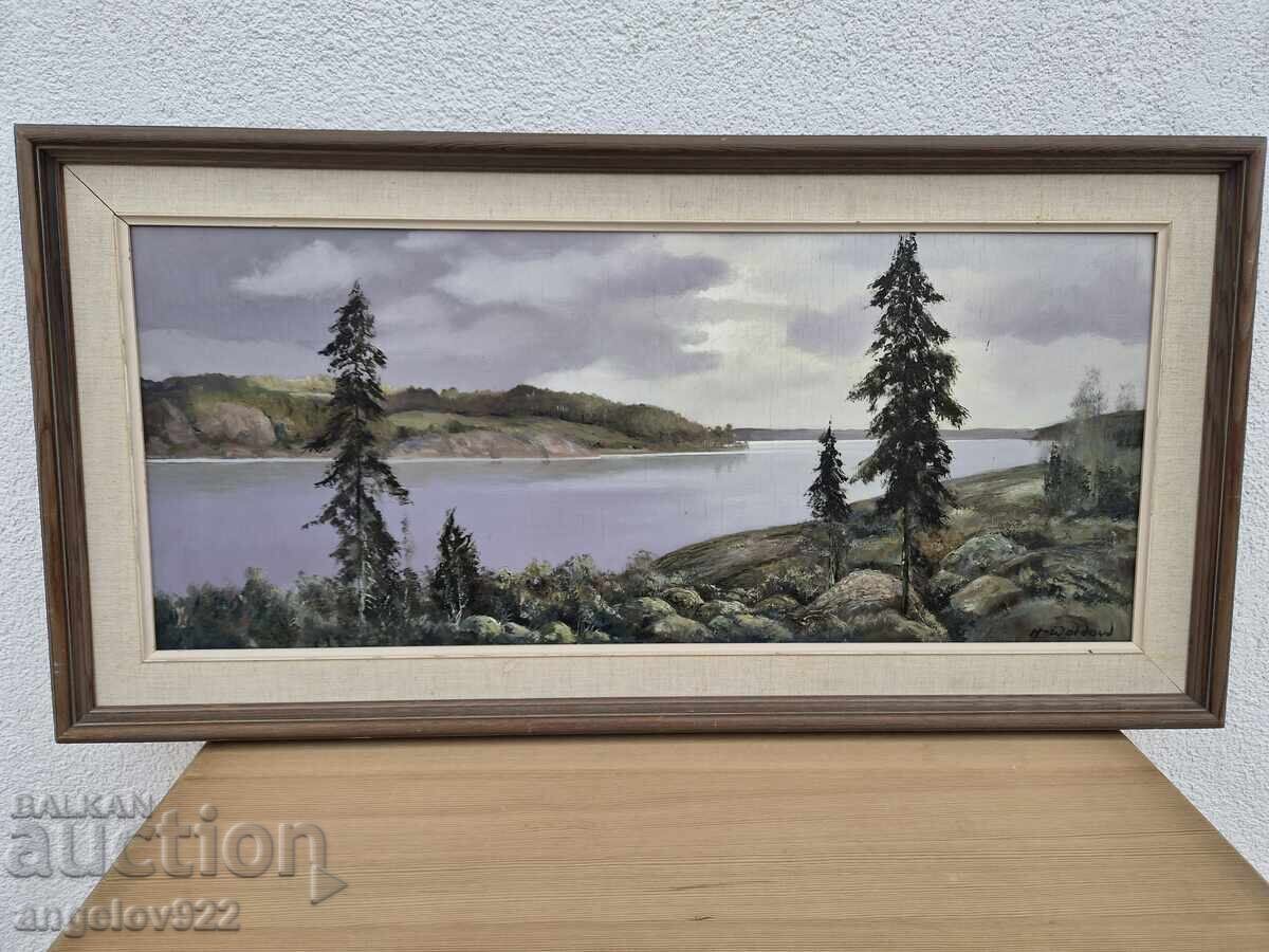 Licitație Pictura in ulei originala pe phaser!!!