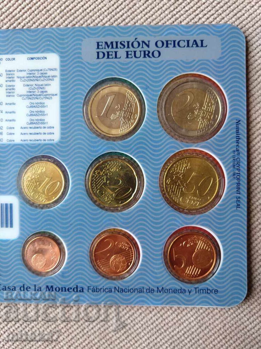 Set monede euro 2003, Spania - 5