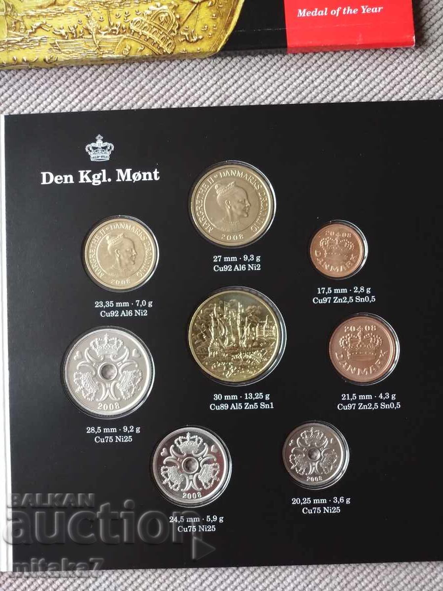 Coin set 2008, Denmark - 5