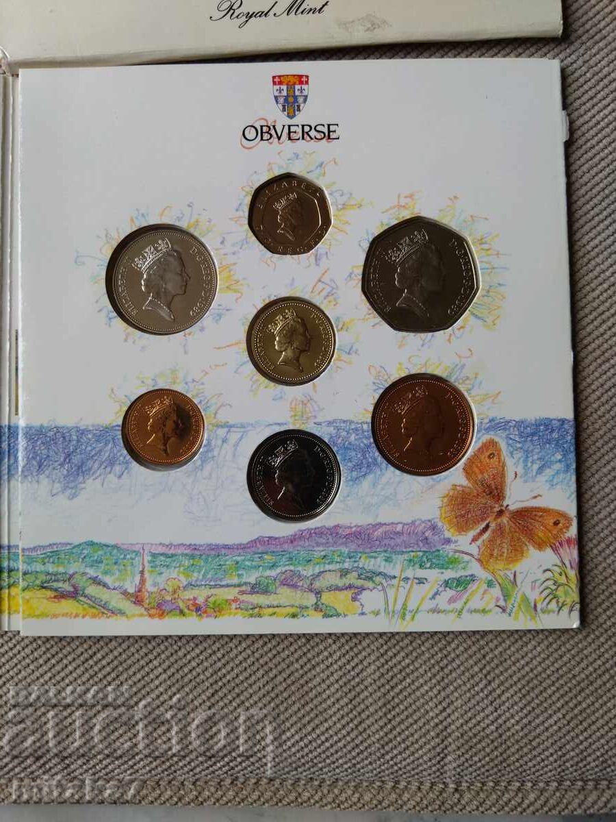 Παράδοση Σετ νομισμάτων 1989, Μεγάλη Βρετανία