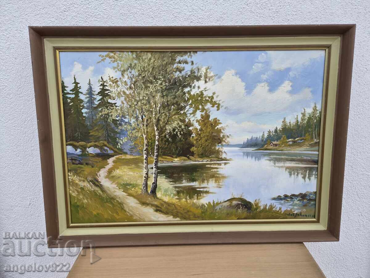 Pictura in ulei originala pe phaser!!! cu preț € 0.01 | 0.02 BGN