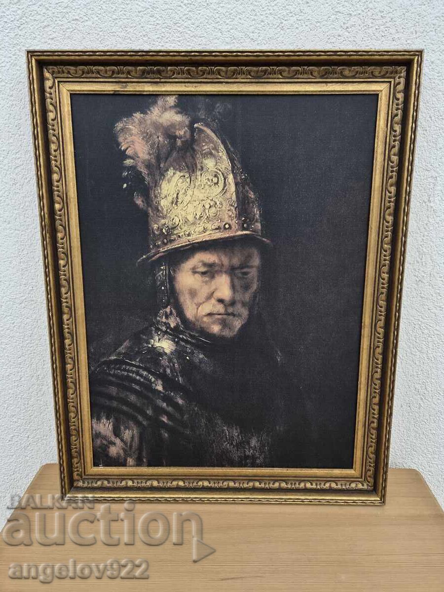 Licitație Reproducere a unei picturi celebre într-o ramă de lemn frumoasă!!!