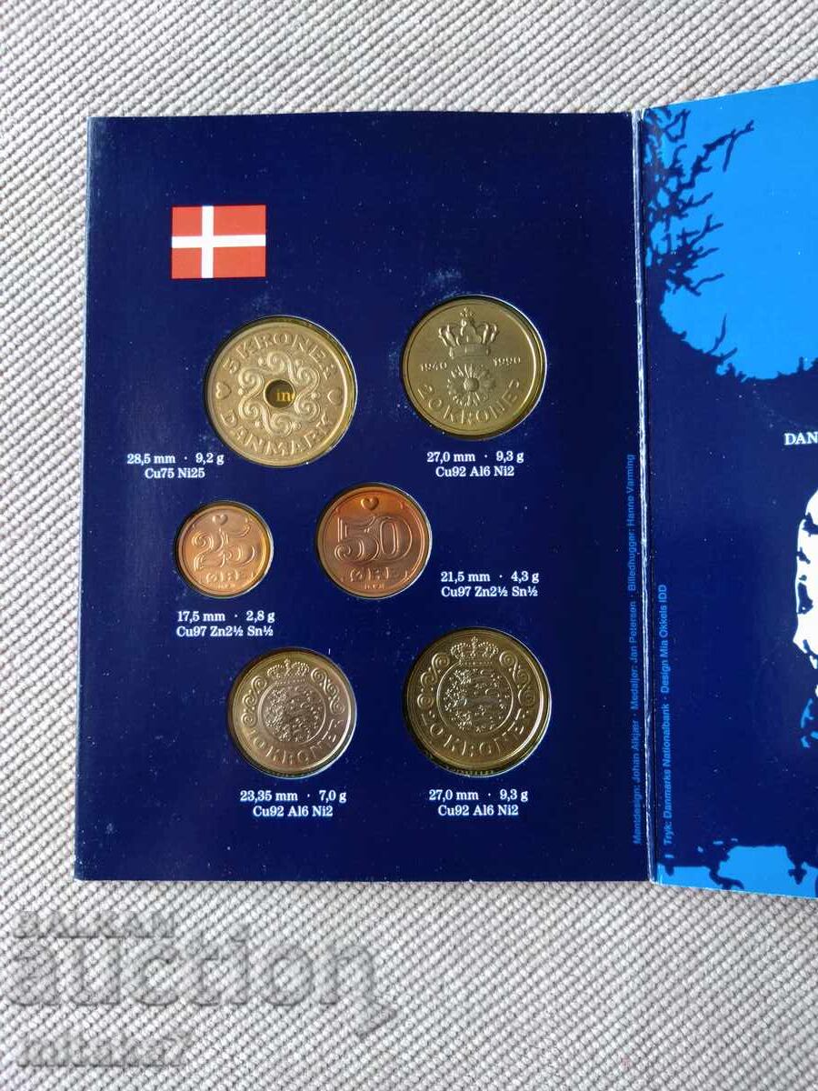 Παράδοση Σετ νομισμάτων 1990, Δανία Παράδοση Σετ νομισμάτων 1990, Δανία