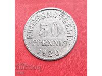 Germania-Braunschweig-50 pfennig 1920-foarte bine conservat