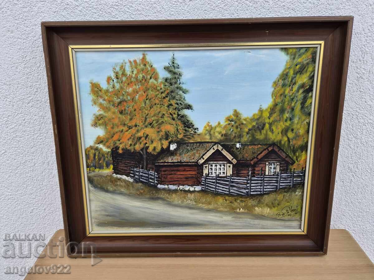 Original oil painting on canvas!!! with price € 0.01 | 0.02 BGN