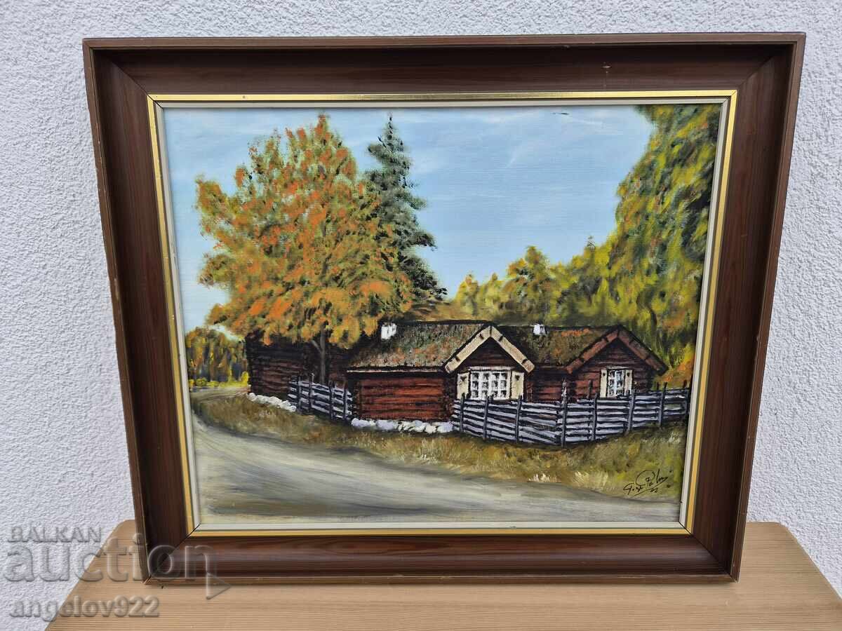 Auction  Original oil painting on canvas!!!