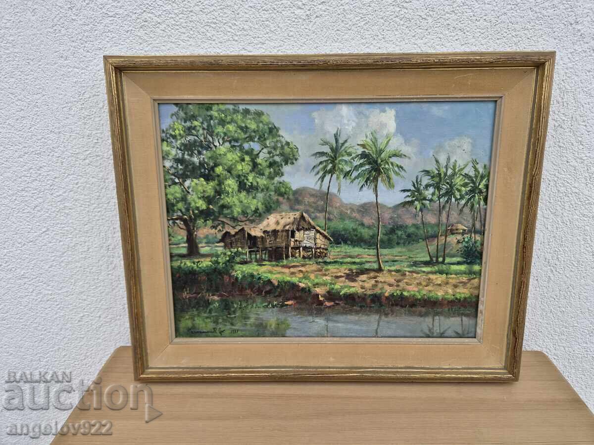 Pictura in ulei originala pe panza!!! cu preț € 6.50 | 12.71 BGN