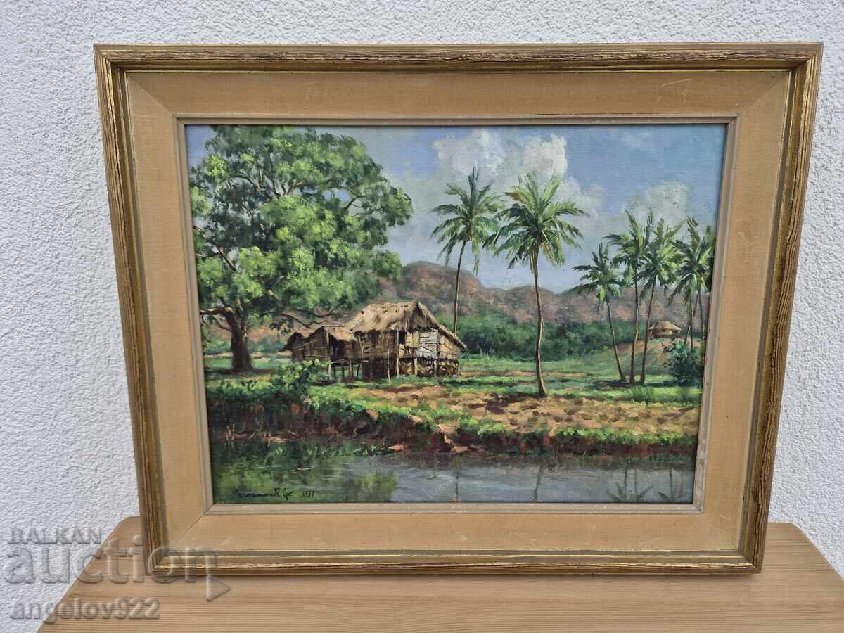 Livrarea Pictura in ulei originala pe panza!!!