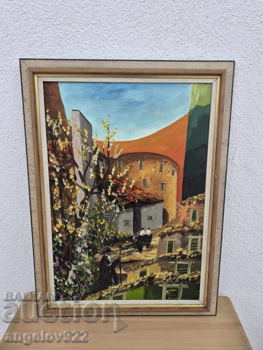 Красива картина с маслени бои върху платно!!!