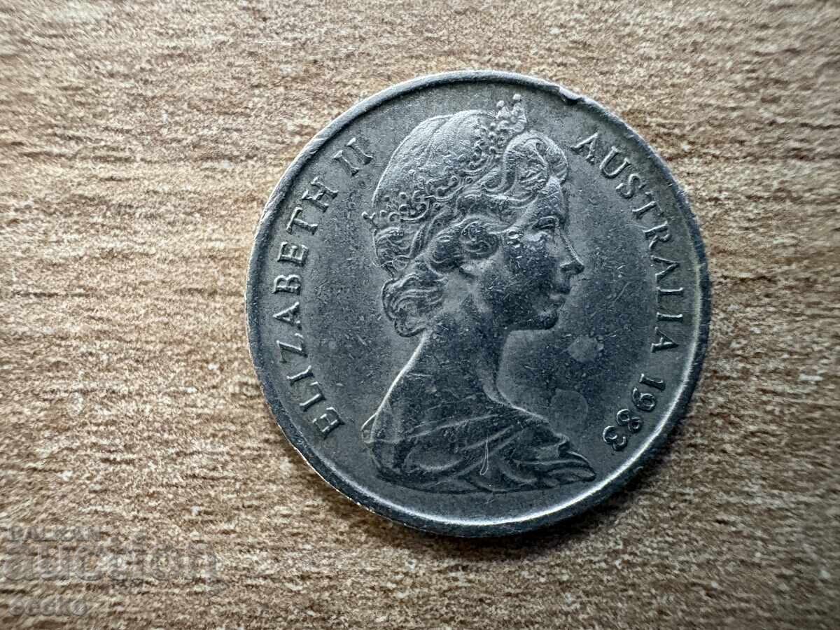 Australia - 5 cenți (1983) cu preț € 0.15 | 0.29 BGN