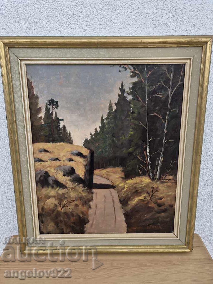 Πρωτότυπη ελαιογραφία σε καμβά!!! με τιμή € 0.01 | 0.02 BGN