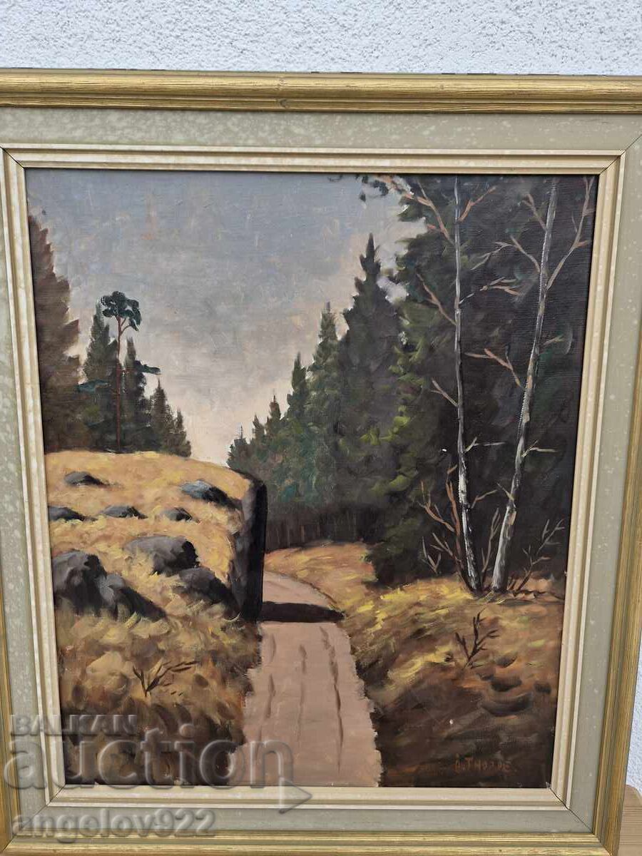 Παράδοση Πρωτότυπη ελαιογραφία σε καμβά!!!