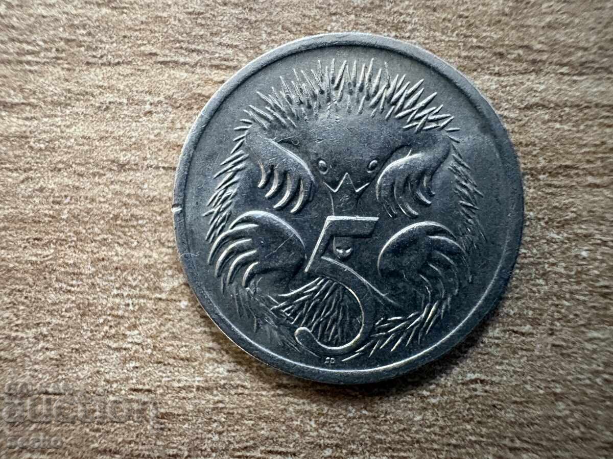 Australia - 5 cenți (1987)