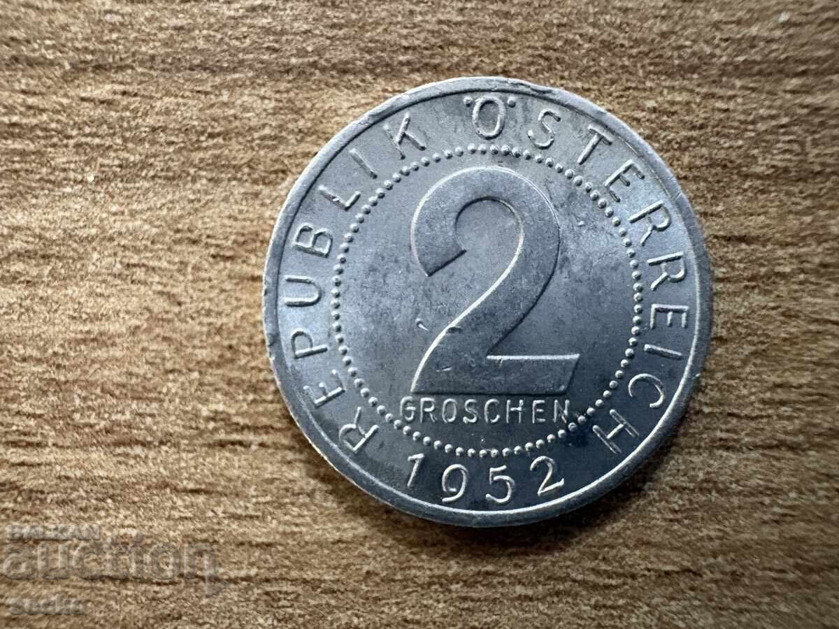 Αυστρία - 2 grosha (1952)