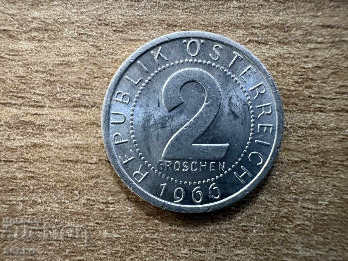 Αυστρία - 2 γκρόσεν (1966)