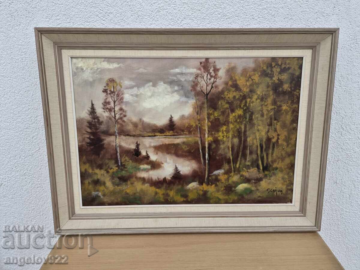 Pictura in ulei originala pe panza!!! cu preț € 1.61 | 3.15 BGN