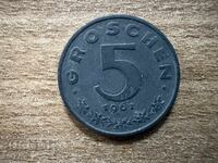 Αυστρία - 5 γκρόσεν (1961)