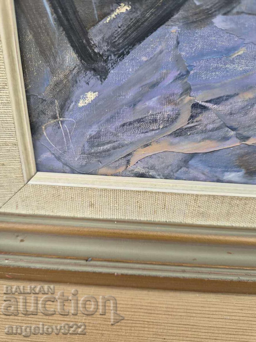 Pictura in ulei originala pe panza!!! - 6