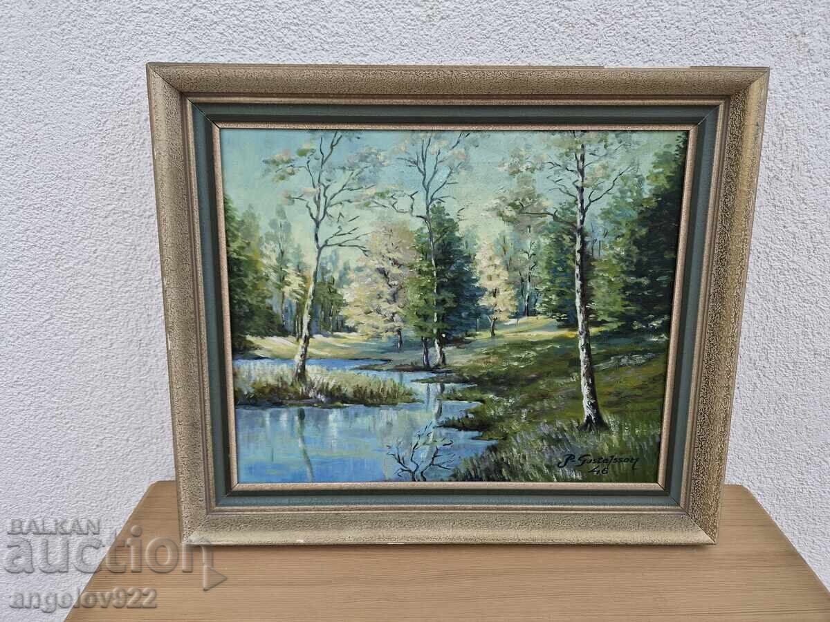 Original oil painting on canvas!!! with price € 0.01 | 0.02 BGN