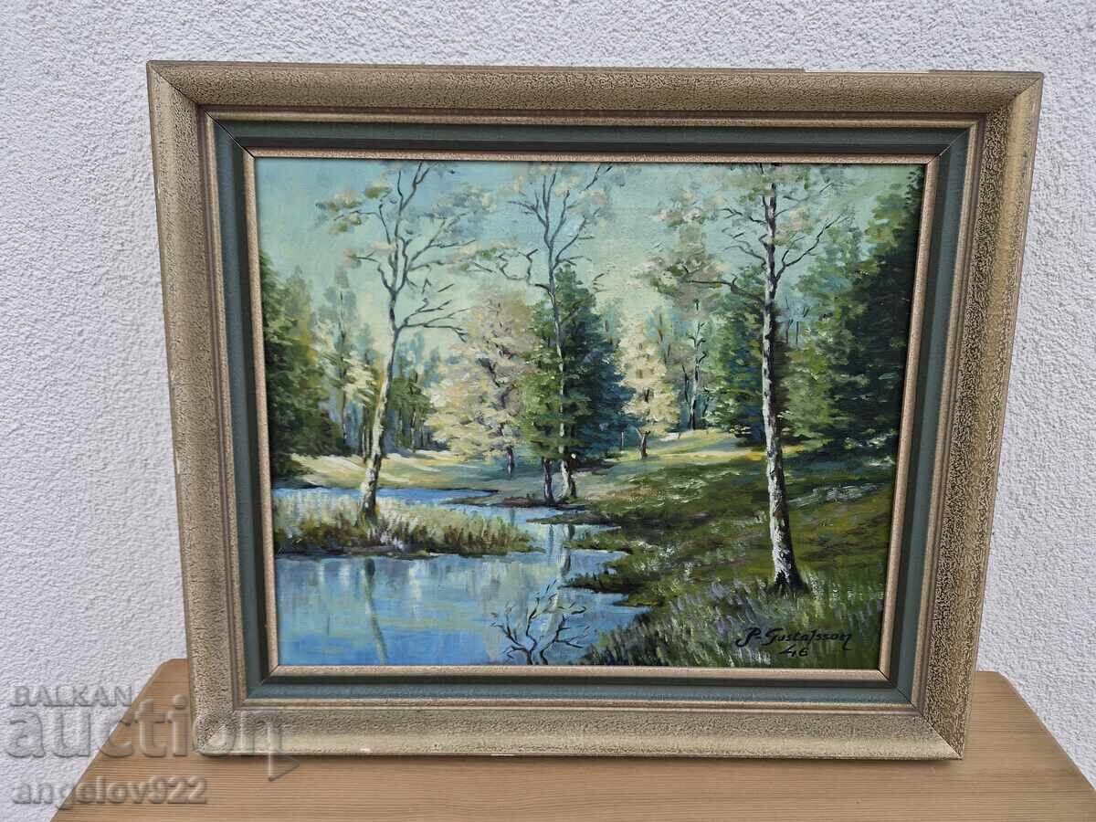 Auction  Original oil painting on canvas!!!