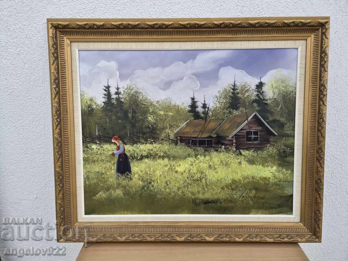 Original oil painting on canvas!!! with price € 0.01 | 0.02 BGN