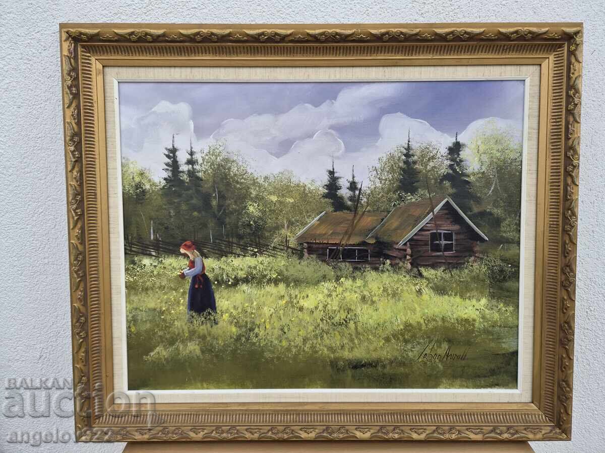 Auction  Original oil painting on canvas!!!